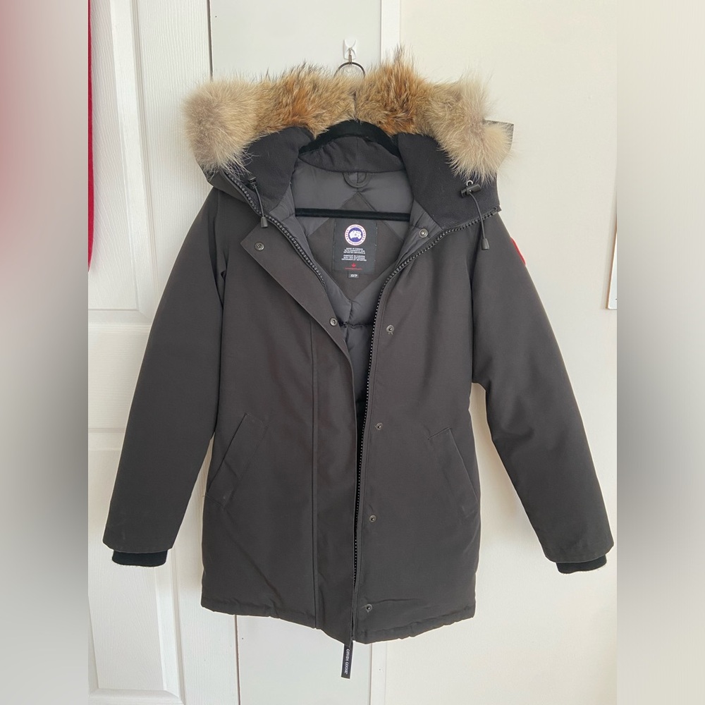 Women Canada Goose Victoria Fur Trim Parka